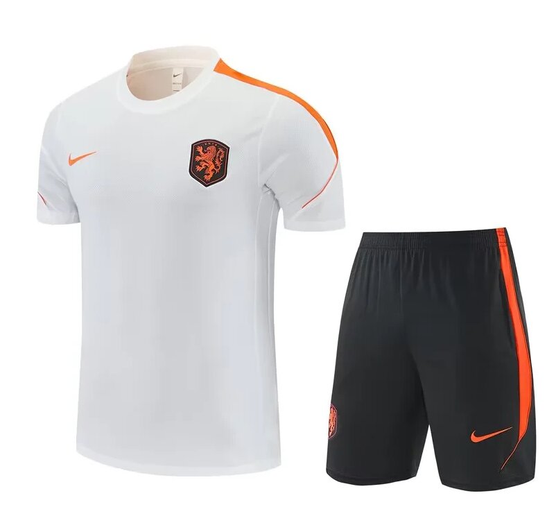 AAA Quality Netherlands 26/27 White Training Kit Jerseys
